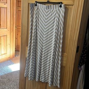 Long flowing cotton skirt
